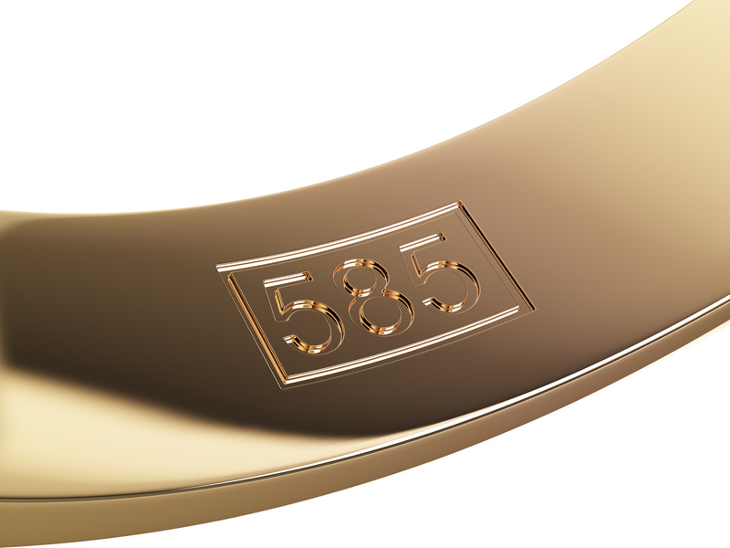 Gold 585 bzw. 14Karat